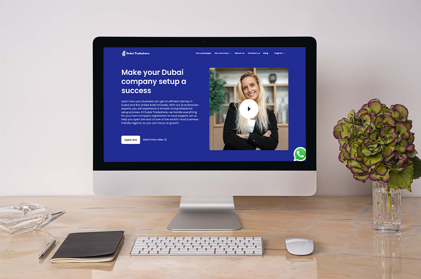 Website (Dubai Tradeshore)
